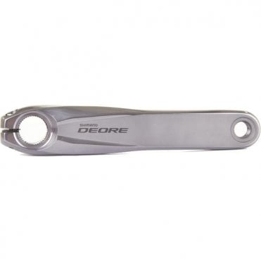 Shimano Deore FC-T6010 Left Hand Crank Arm - Silver