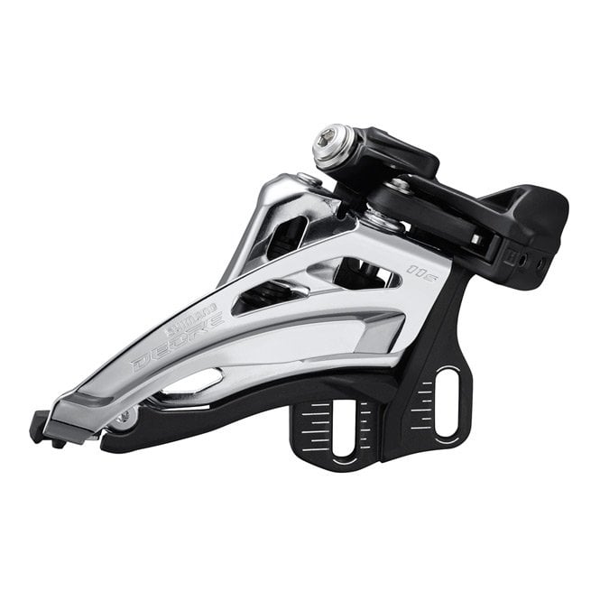 Shimano Deore FD-M5100-E Deore front derailleur - 11-speed - side swing - E-type - Silver