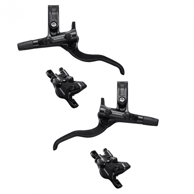 Shimano Deore MT410 2-Piston Post Mount Disc Brakes - Pair