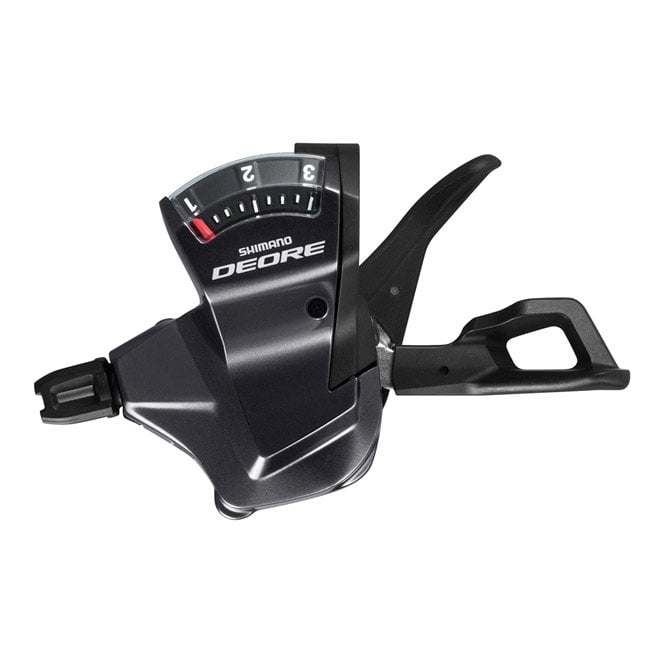 Shimano Deore SL-T6000 Deore shift lever - band-on - 3-speed - left hand - Black