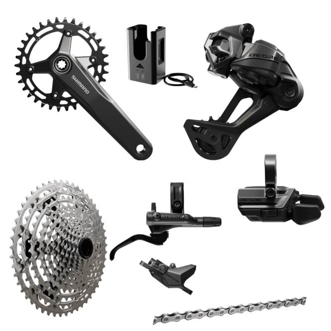Shimano Deore Wireless Shift Groupset 1x12 Speed