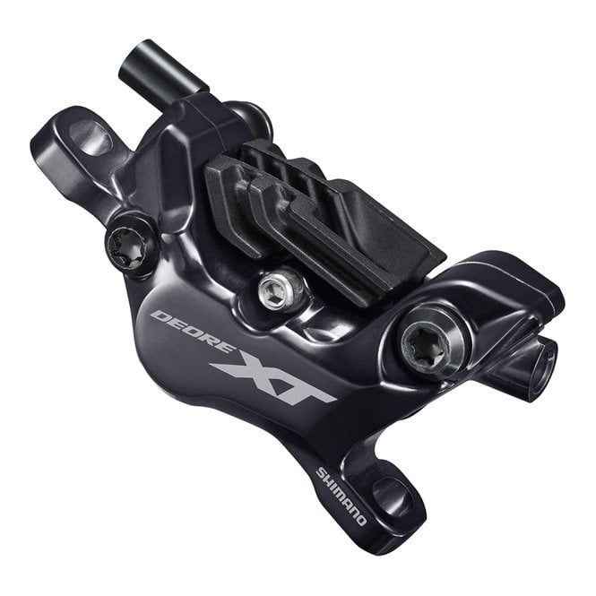 Shimano Deore XT BR-M8120 XT 4-piston calliper - post mount - without adapters - front or rear - Black