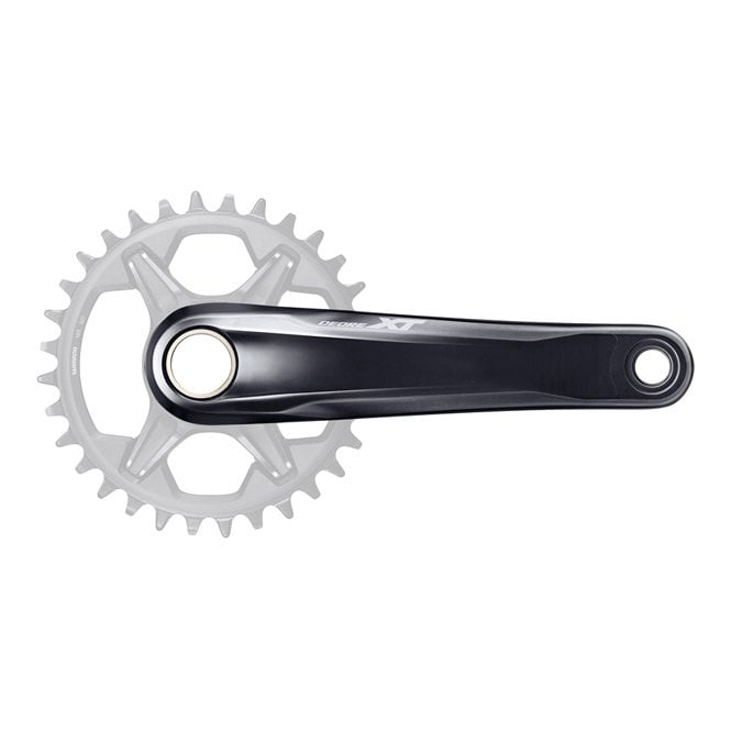 Shimano Deore XT FC-M8100 XT Crank set without ring - 12-speed - 52 mm chainline - Black