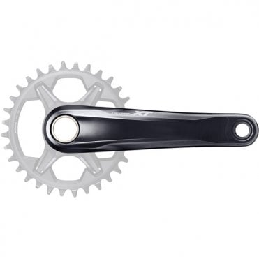 Shimano Deore XT FC-M8100 XT Crank set without ring - 12-speed - 52 mm chainline - Black
