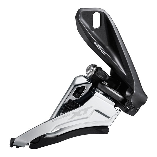 Shimano Deore XT FD-M8100-D Deore XT front mech - 12-speed - side swing - direct mount - Silver