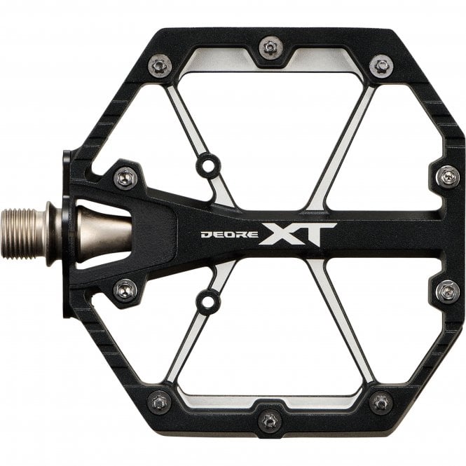 Shimano Deore XT PD-M8240 MTB flat pedals - Black