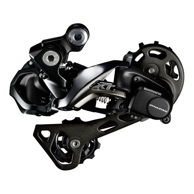 Shimano Deore XT RD-M8050 XT Di2 E-tube rear derailluer - GS medium cage - Shadow+ 11-speed - Black