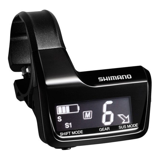 Shimano Deore XT SC-MT800 Di2 system information and display junction A - 3x E-tube ports - Black