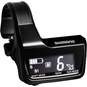 Shimano Deore XT SC-MT800 Di2 system information and display junction A - 3x E-tube ports - Black