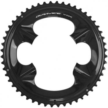 Shimano Dura-Ace FC-09 11 Speed Outer Chainring - 52T-NH for 52/36T - Black