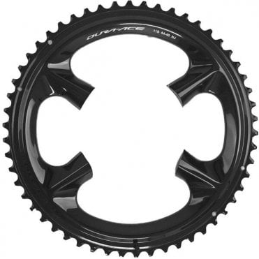 Shimano Dura-Ace FC-09 11 Speed Outer Chainring - 54T-NJ for 54/40T - Black