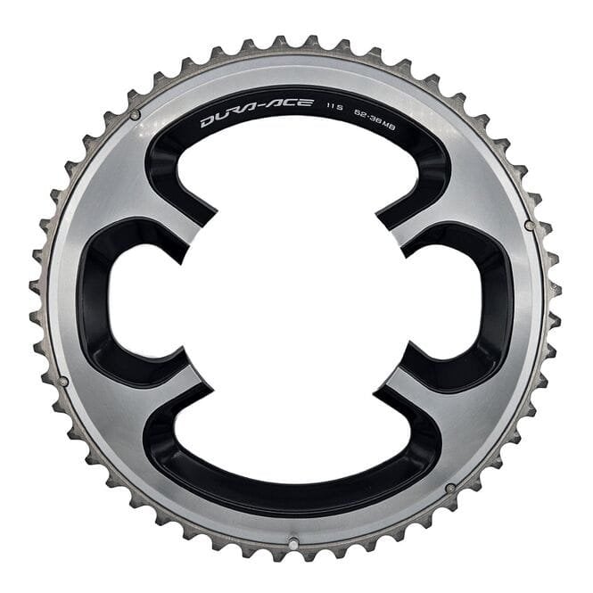 Shimano Dura-Ace FC-9000 11 Speed Outer Chainring 52T-MB - Silver