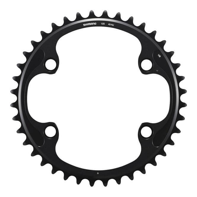 Shimano Dura-Ace FC-R9200 12 Speed Inner Chainring - 40T-NJ for 54/40T - Black