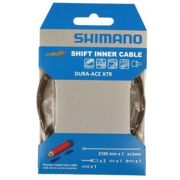 Shimano Dura-Ace Polymer Coated Road Inner Gear Cable - 1.2 mm x 2100 mm