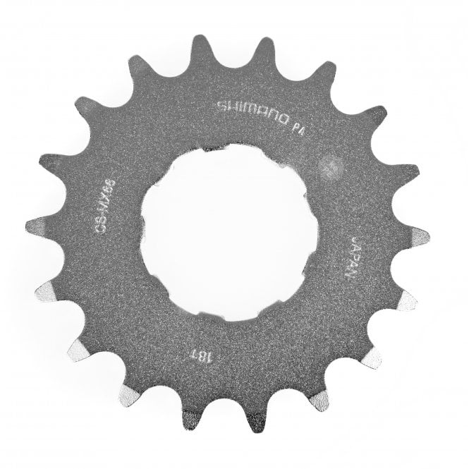 Shimano DXR MX66 Single Sprocket - Silver