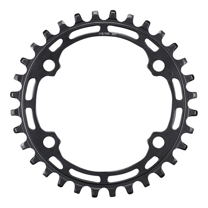 Shimano FC-M5100-1 Deore 10/11 Speed 1X Single Chainring - Black