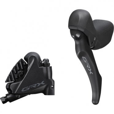 Shimano GRX BL-RX600 GRX Hydraulic Disc Brake Lever Bled With BR-RX400 Calliper - Left