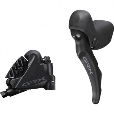 Shimano Shimano GRX ST-RX600 GRX 2-speed STI Bled With BR-RX400 Flat Mount Calliper - Left Rear
