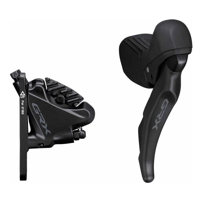 Shimano GRX ST-RX610 STI Bled With BR-RX410 Flat Mount Calliper 12 Spd - R/H Front