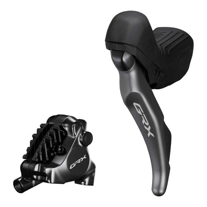 Shimano GRX ST-RX820 2-Speed STI - BR-RX820 Flat Mount Calliper - Left Rear
