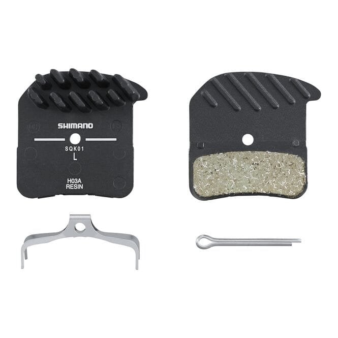 Shimano H03A Disc Brake Pads With Cooling Fins
