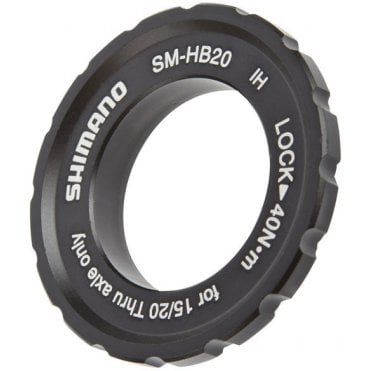 Shimano HB-M776 SM-HB20 external Disc Rotor lock ring and washer