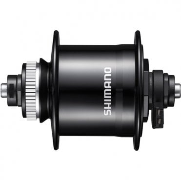 Shimano Nexus DH-UR700-3D Dynamo Hub - 6v 3w - for Centre-lock Disc - 100 mm Q/R - Black