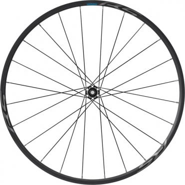 Shimano RS370 Tubeless Compatible Clincher Disc Front Wheel for Centre-lock Disc Rotor - 12 x 100 mm Axle - 700 C