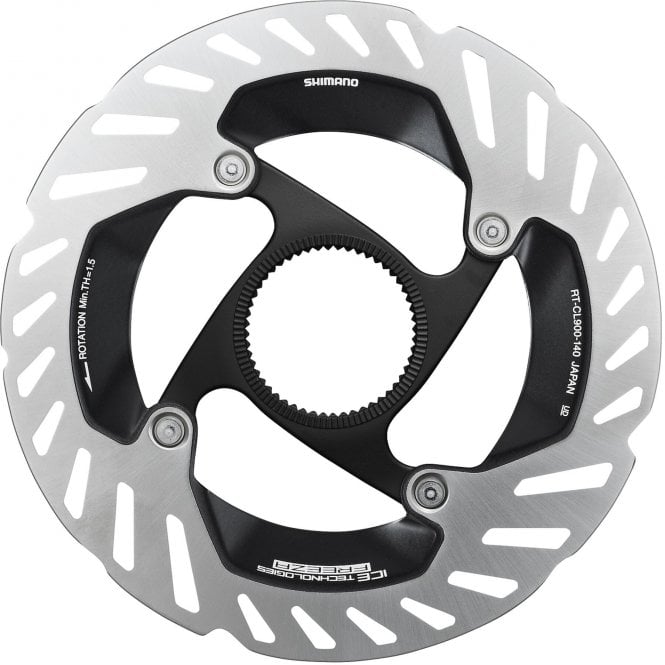 Shimano RT-CL900 Ice Tech FREEZA rotor with internal lockring - 140 mm