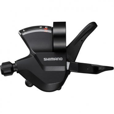 Shimano SL-M315-L MTB shift lever, band on, 3-speed, left hand