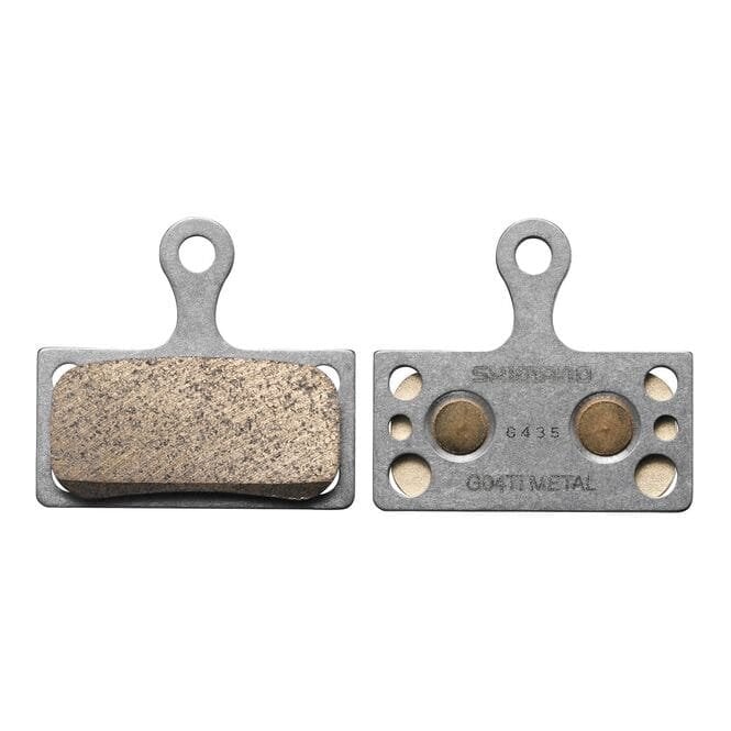 Shimano Spares G04TI Disc Brake Pads and Spring - Titanium Back - Metal Sintered