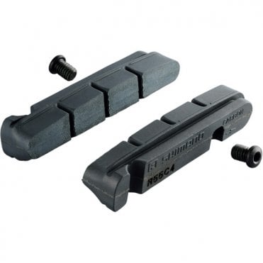 Shimano Spares R55C4-A Dura Ace Carbon Rim Brake Pad Insert Pair - 1mm Thinner