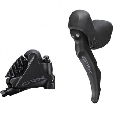 Shimano ST-RX600 GRX STI 11 Speed Bled With BR-RX410 Flat Mount Calliper