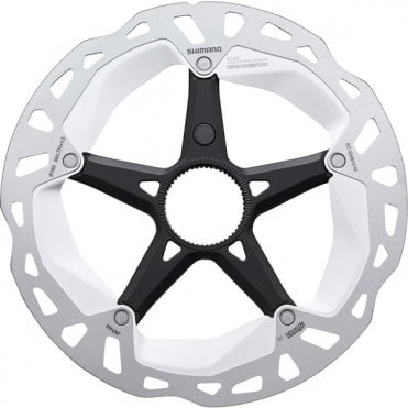 Shimano Steps RT-EM810 rotor with inernal lockring - Ice Tech - 160 mm