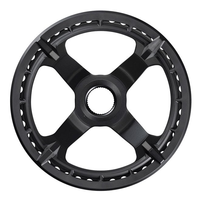 Shimano Steps SM-CRE50 Chainring - Black/Silver With Single Chainguard
