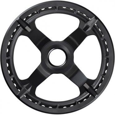 Shimano Steps SM-CRE50 Chainring - Black/Silver With Single Chainguard