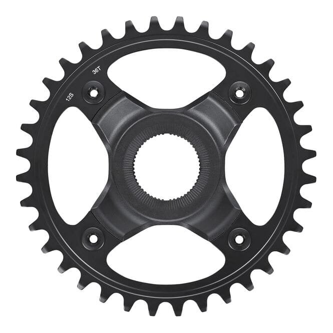 Shimano Steps SM-CRE70-12-B Chainring - 12-SPEED Without Chain Guard - for Chain Line 55 mm 36T