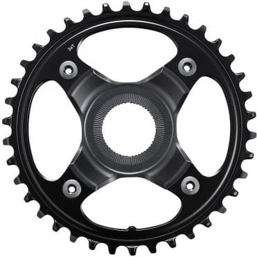 Shimano Steps SM-CRE80-B Chainring Without Chain Guard - for Chain Line 55 mm - Black - 34T
