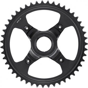 Shimano Steps SM-CRE80-R Chainring - 47T for Chainline 50 mm - Without Chainguard - Black