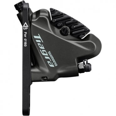 Shimano Tiagra BR-4770 Disc Brake Calliper - Flat Mount - With Adapter for 140/160 mm