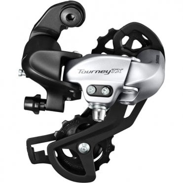 Shimano Tourney RD-TX800 TX Rear Derailleur - 7/8 Speed - Direct Mount - Silver