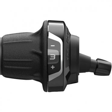 Shimano Tourney SL-RV400 Revoshift Gear Lever - 3-speed Front - Left Hand - With Optical Gear Display