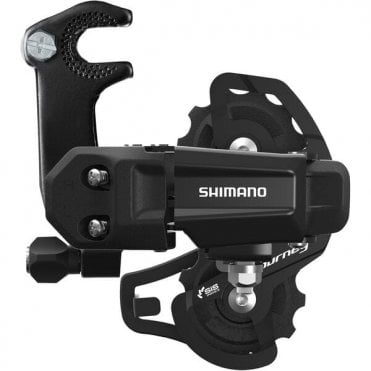 Shimano Tourney TY200 Rear Derailleur - 6/7-speed - With Bracket - SS Short Cage