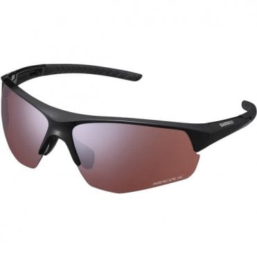 Shimano Twinspark Glasses - Black - Ridescape High Contrast Lens