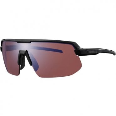 Shimano Twinspark Glasses - Black - Ridescape High Contrast Lens