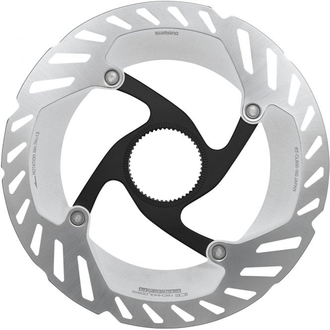 Shimano Ultegra RT-CL800 Ice Tech FREEZA rotor with internal lockring - 160 mm