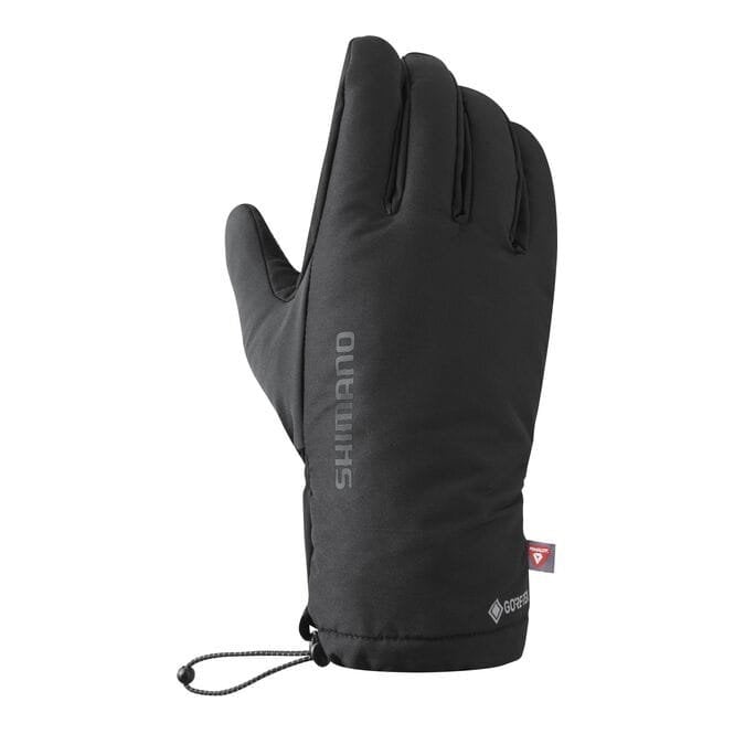 Shimano Unisex - Gore-tex© Grip Primaloft© Gloves - Black