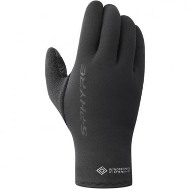Shimano Unisex S-Phyre Thermal Gloves - Black