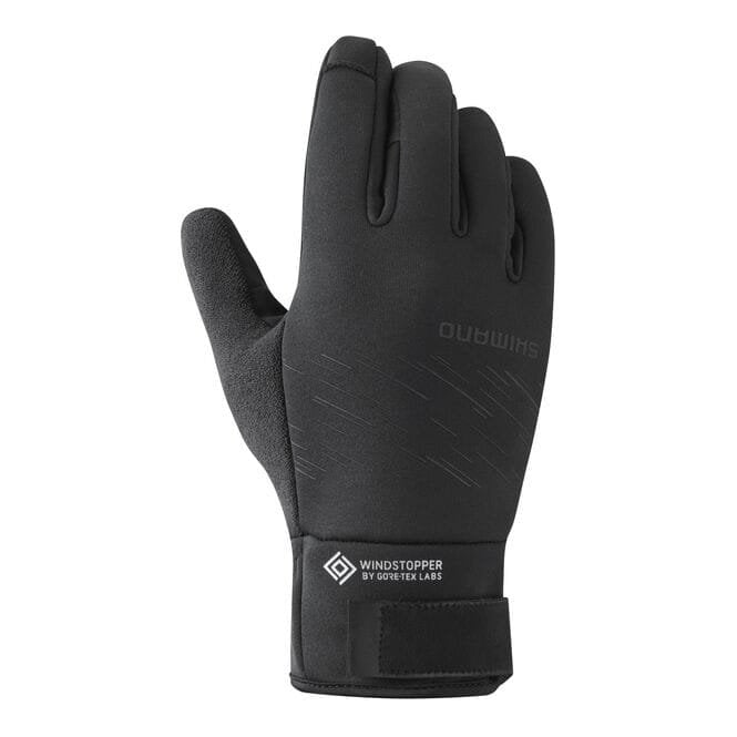 Shimano Unisex Windstopper© Insulated Gloves - Black