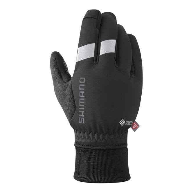 Shimano Unisex Windstopper© Primaloft© Gloves - Black